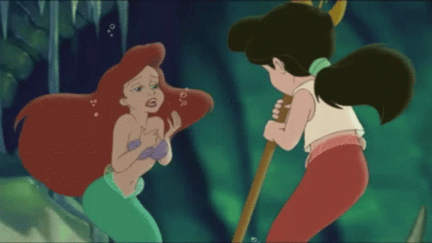 Melody Trident Little Mermaid 2 Ariel GIF