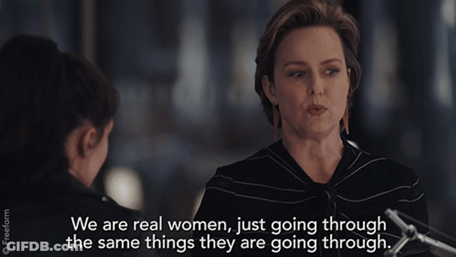 Melora Hardin We're Same Girl Wanting Same Things GIF