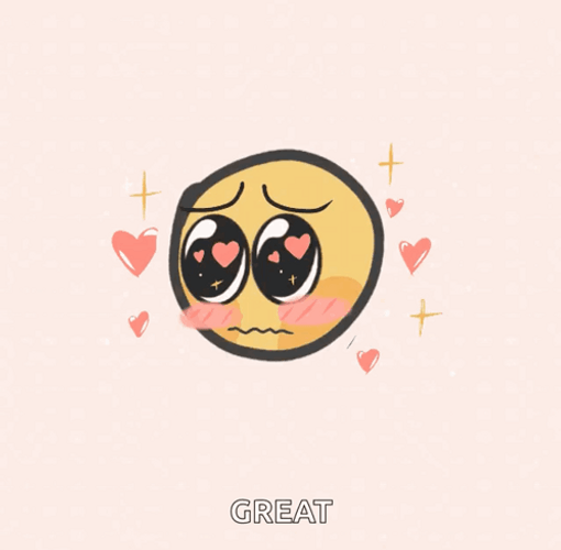 Melted Teary Eyed Emoji Great GIF