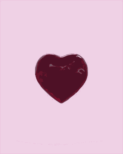 Melting Heart Breaking Up GIF