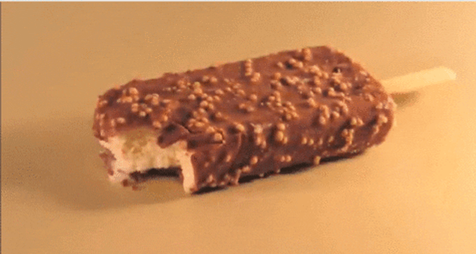 Melting Ice Cream Timelapse GIF