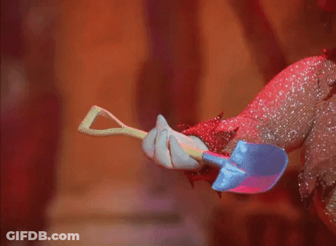Melting Shovel GIF