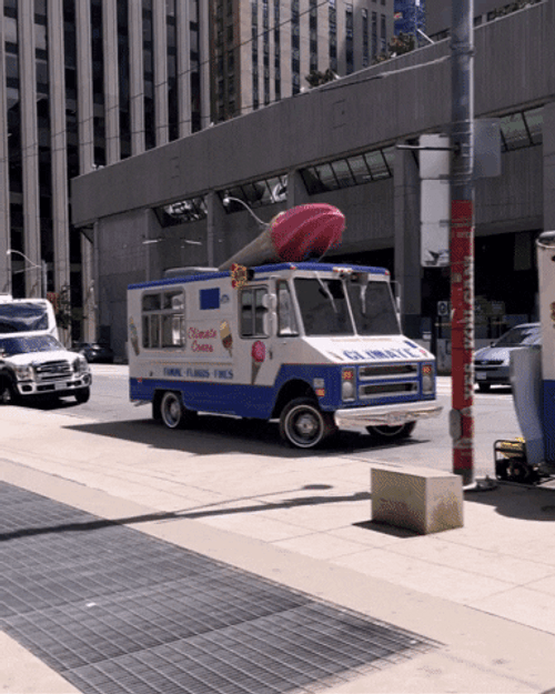 Melting Vehicle Global Warming GIF