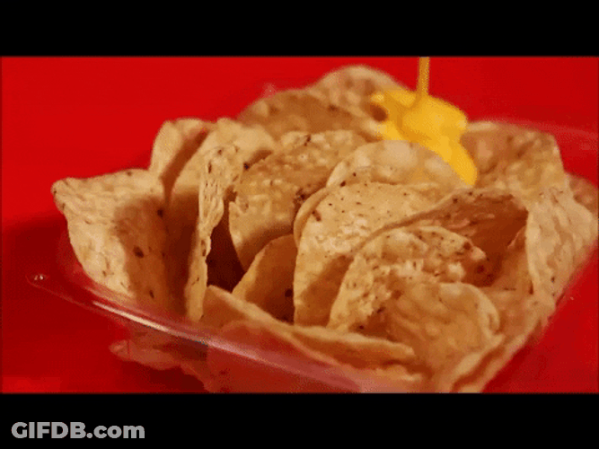 Melty Nacho Cheese Sauce GIF