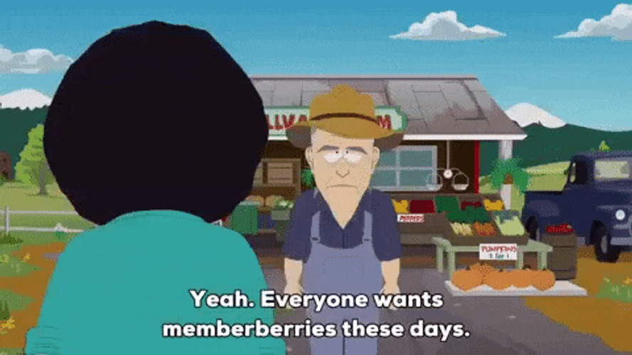 Member Berries Famous In South Park GIF