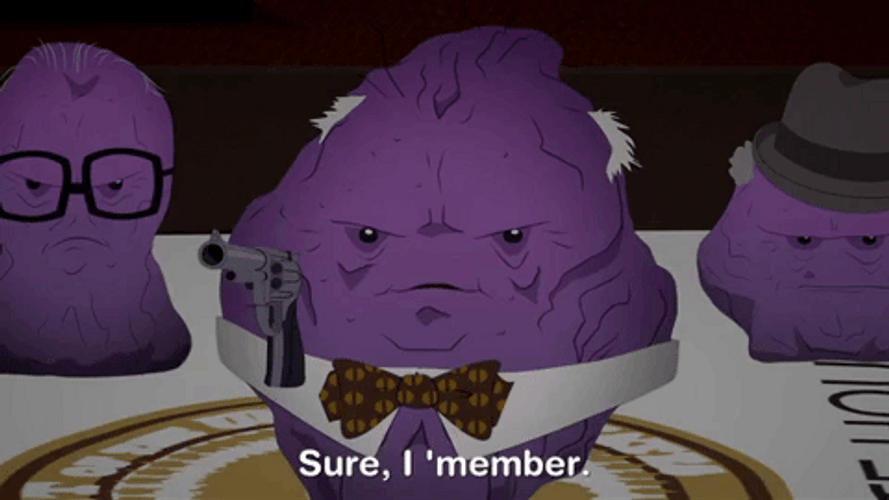 Member Berries Holding Gun GIF
