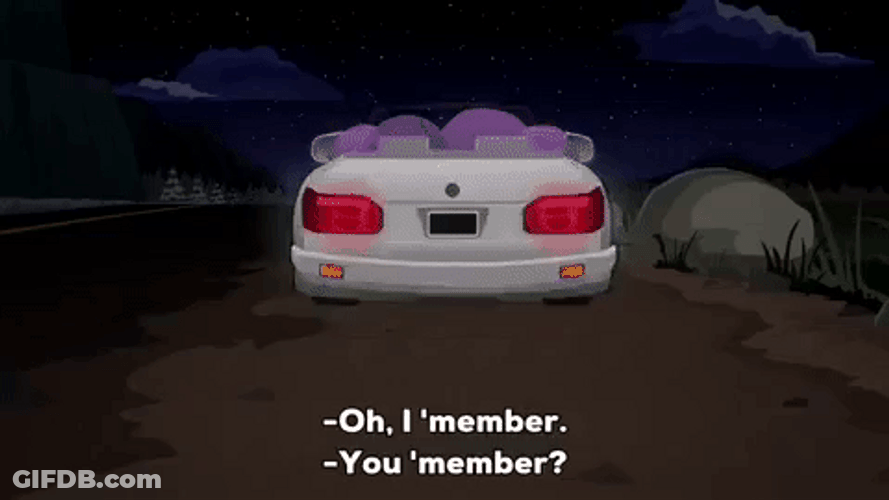 Member Berries Riding A Car GIF