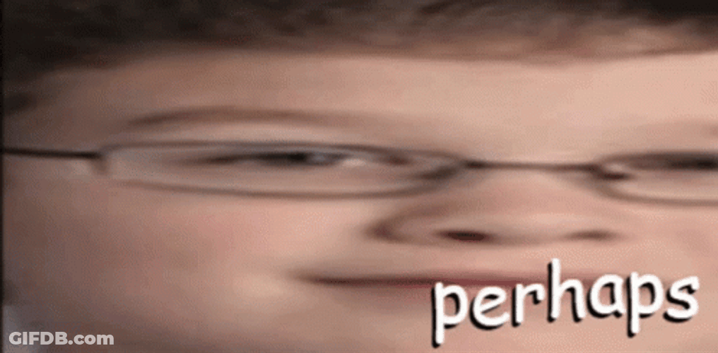 Meme Kid Perhaps Maybe GIF