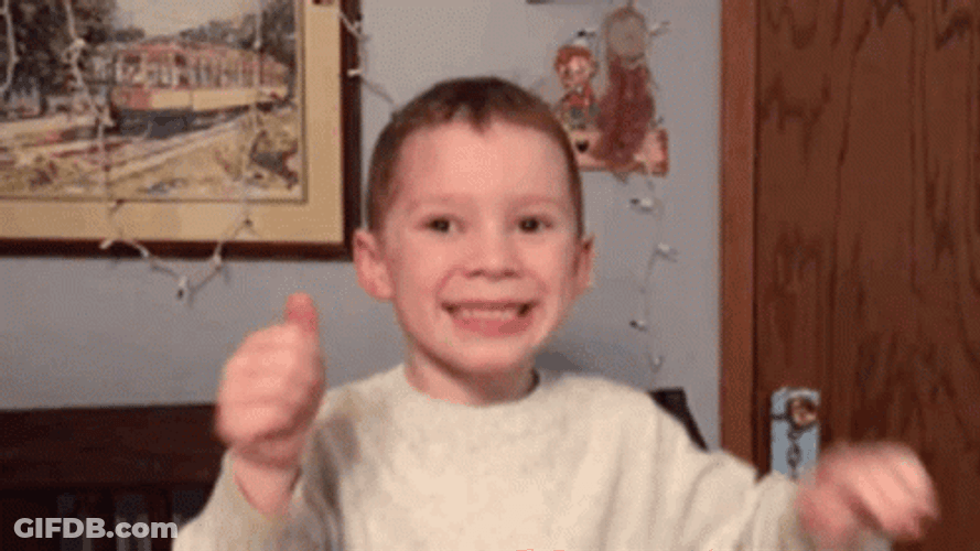 Meme Legend Gavin Thomas Thumbs Up Kid GIF