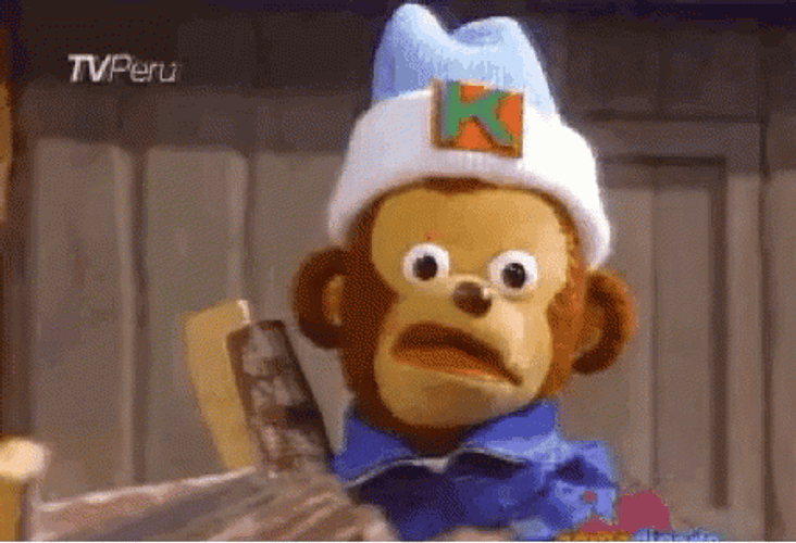 Meme Monkey Puppet GIF
