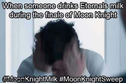 Meme Saying When Someone Drinks Eternal Milk GIF