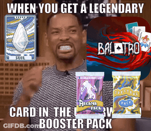 Meme When You Get A Legendary Card In The Spectral Pack GIF
