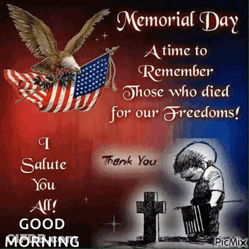 Memorial Day Remembering The Fallen GIF