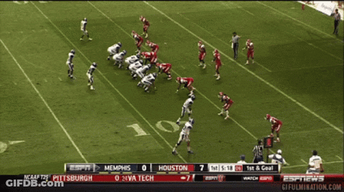 Memphis Vs Houston Football Game GIF