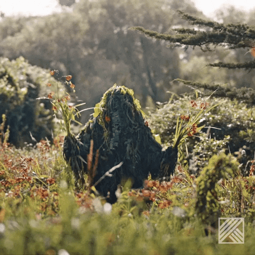 Men Arcturus Ghost Ghillie Plant Suit GIF