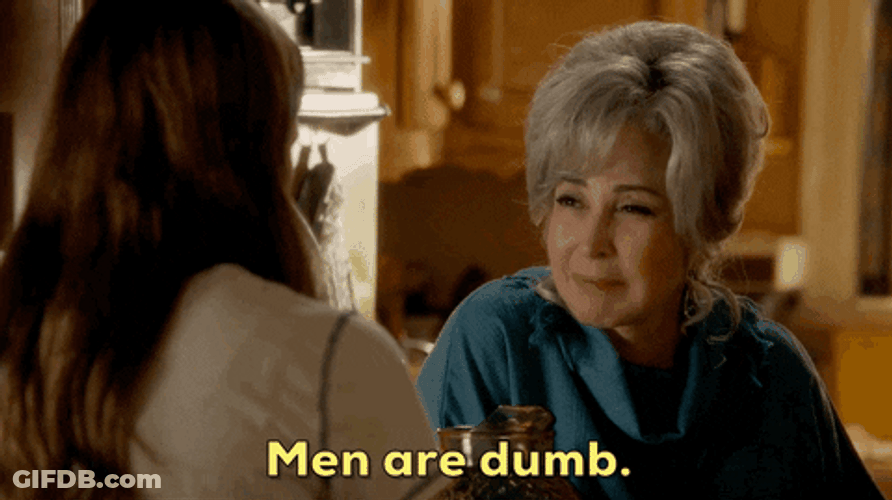Men Are Idiots Annie Potts GIF