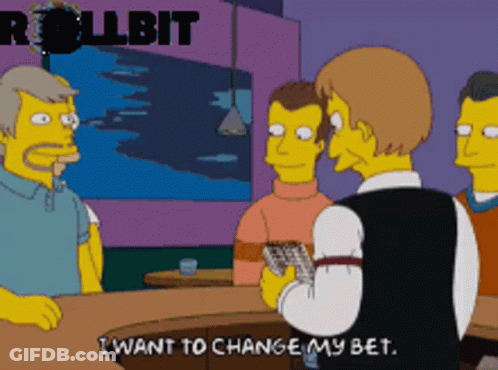 Men At Table With Calculator Saying I Want To Change My Bet GIF