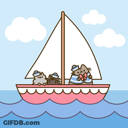 Men Dancing By Boat Saying I'm On A Boat GIF