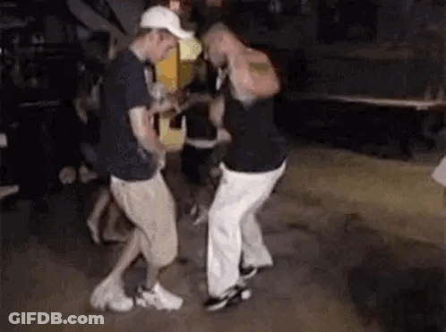 Men Dancing In Club GIF