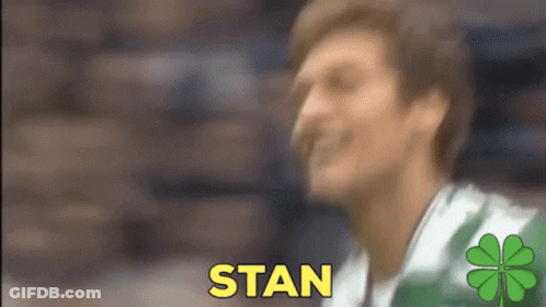 Men Dancing In Front Of Johnny Depp Sign GIF