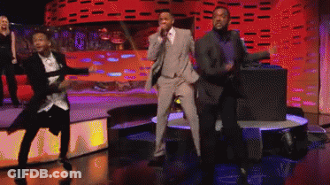 Men Dancing On Stage GIF