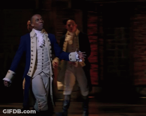 Men Dancing On Stage Saying We're Reliable With The Ladies GIF