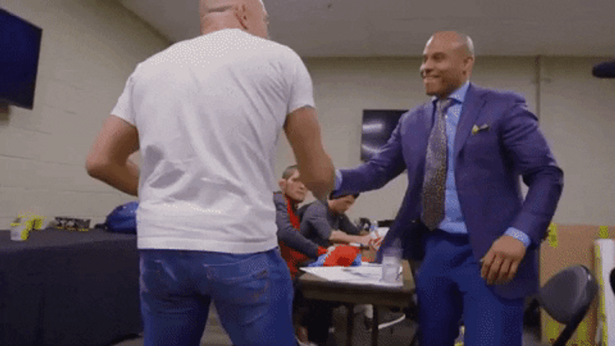 Men Doing Dap While Hugging GIF