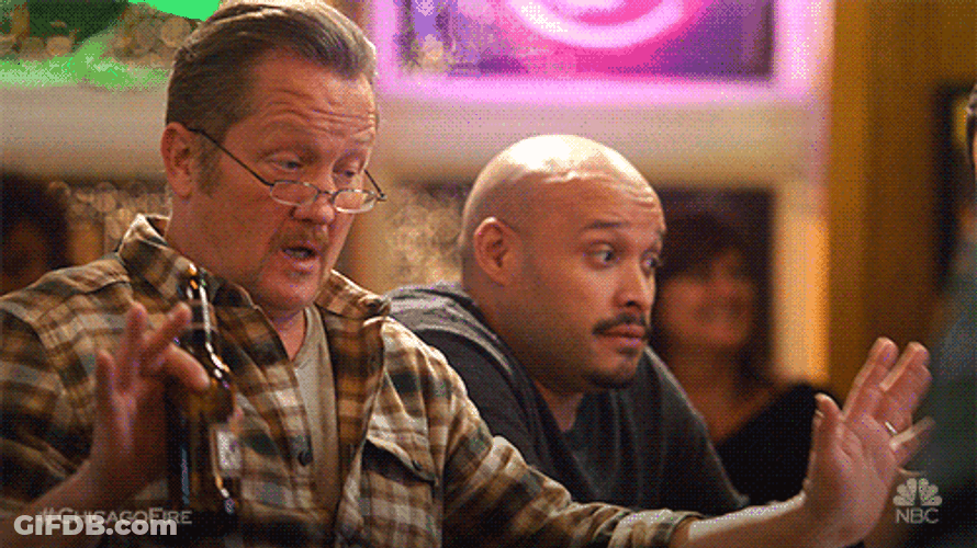 Men Drinking Back Off GIF