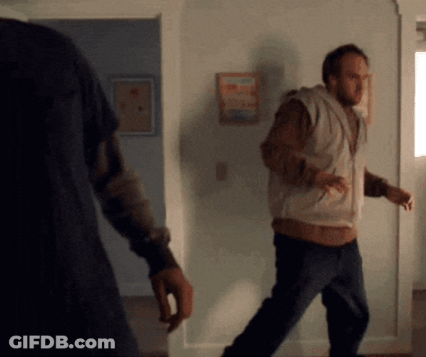 Men Head Out Silently GIF
