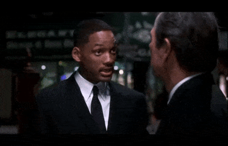 Men In Black Agent J Angry GIF
