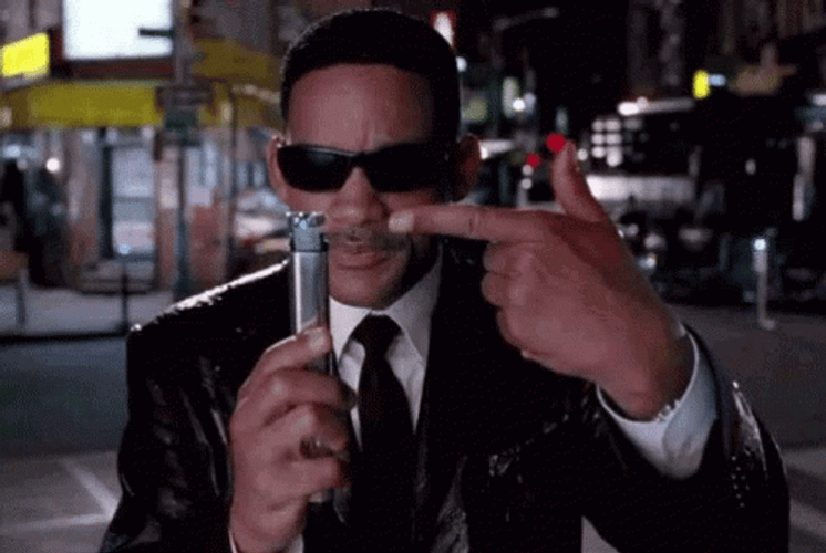 Men In Black Agent J Neuralyzer GIF