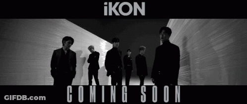 Men In Black And White Photo Ikon Coming Soon GIF