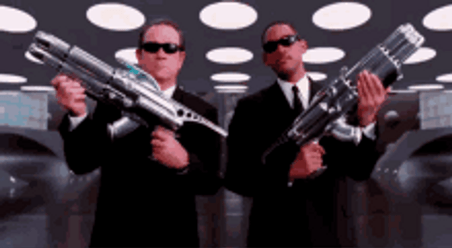 Men In Black Big Guns GIF