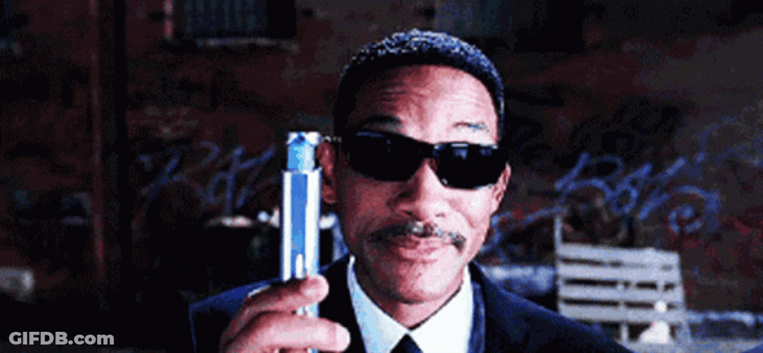 Men In Black Memory Eraser Forget It Flash GIF