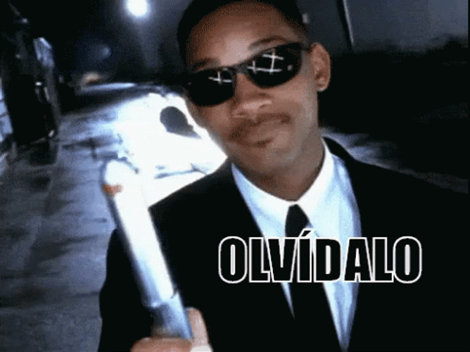 Men In Black Memory Eraser Olvidalo Smile GIF