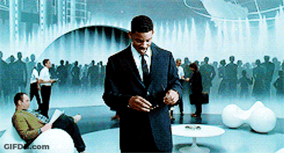 Men In Black Memory Eraser Shades On GIF
