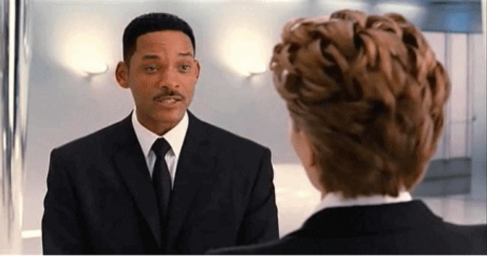 Men In Black Will Smith GIF