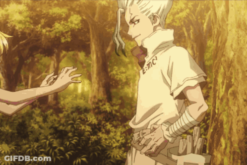 Men In Masks Standing Together GIF