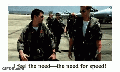 Men In Military Uniforms Walking Runway I Feel The Need For Speed GIF