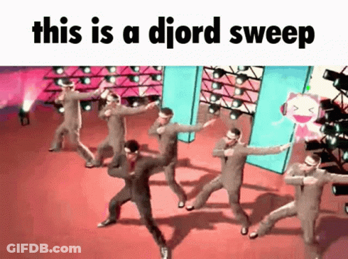 Men In Suits Dancing On Stage GIF