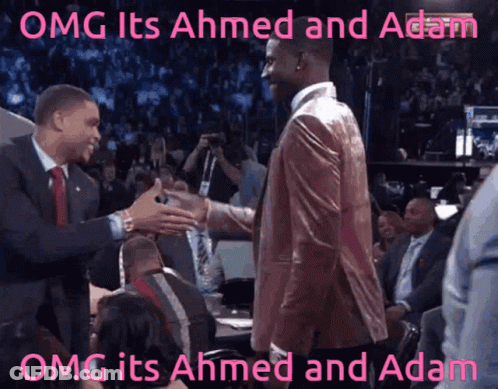 Men In Suits Shaking Hands GIF