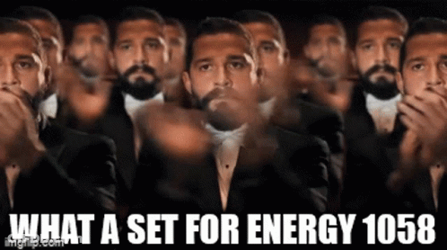Men In Tuxedos Applauding What A Set For Energy 1058 GIF