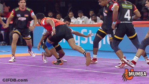 Men Playing Kabaddi Number 4 GIF