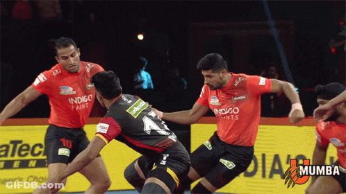 Men Playing Kabaddi Number 4 GIF