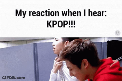 Men Reacting To Kpop GIF