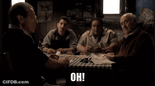 Men Sitting Around Table You Dont Talk To Me Like That GIF