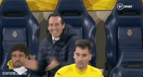 Men Sitting In Soccer Stadium Watching BT Sport GIF