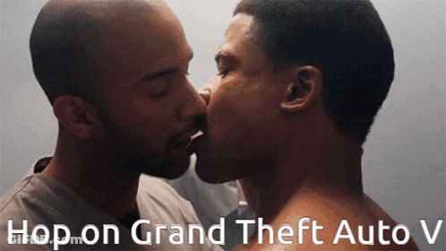 Men Sitting On Couch Facing Each Other GIF