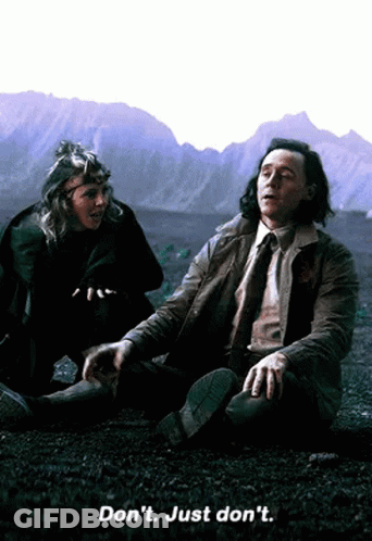 Men Sitting Together With Red Bandana GIF