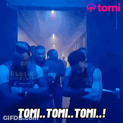 Men Standing In Dark Hallway GIF